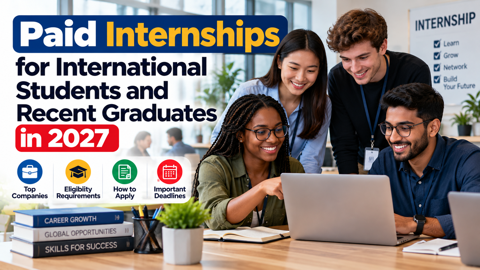 Paid Internships for International Students and Recent Graduates in 2027